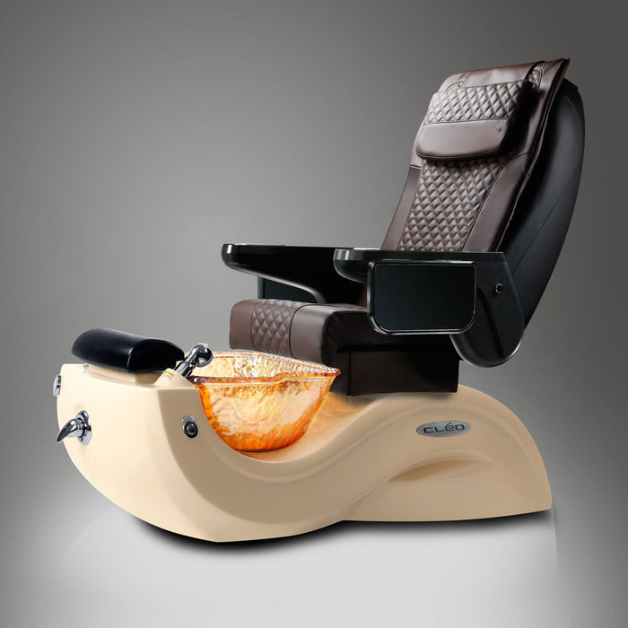 J&A CLEO-G5 PEDICURE SPA CHAIR - DSP-J&A-SPA-CLEO-G5-BLK-BNE-NKL