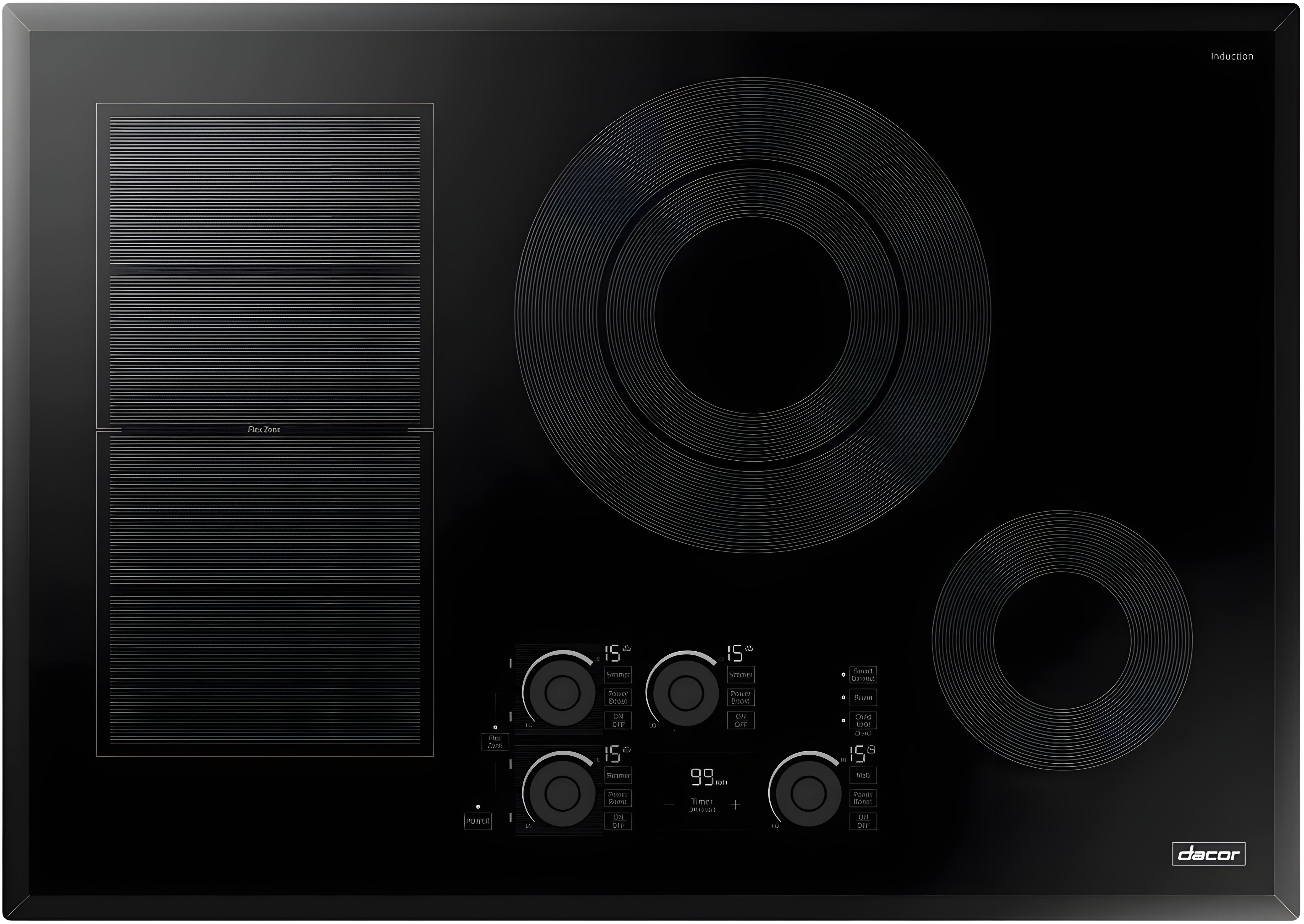 DACOR  30" Induction Cooktop - DTI30P876BB-KT