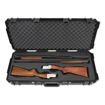 SKB Cases iSeries Hard Exterior Double Custom Breakdown Shotgun Case, Black - 215406
