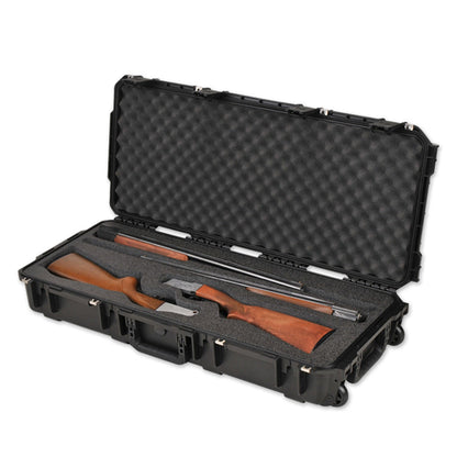 SKB Cases iSeries Hard Exterior Double Custom Breakdown Shotgun Case, Black - 215406
