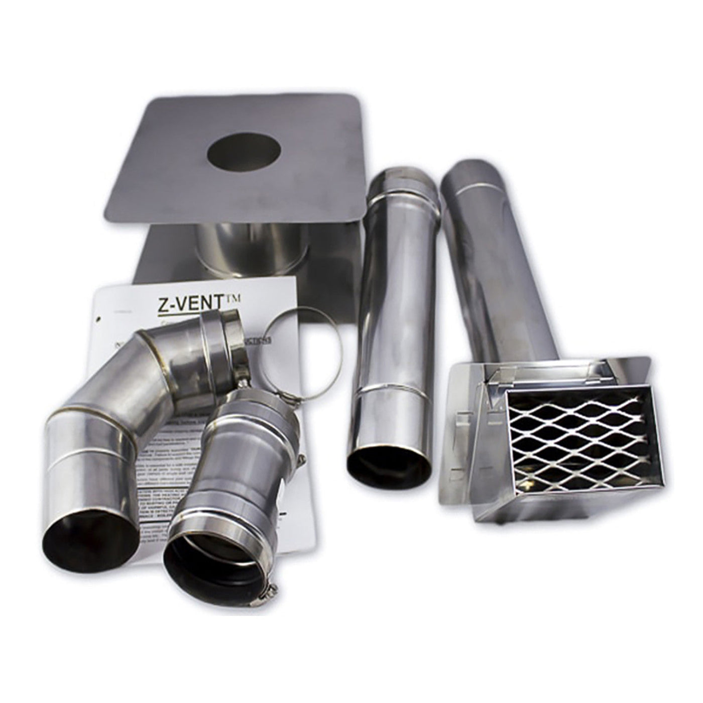 Eccotemp 3" Stainless Steel Horizontal Vent Kit - 1779686047033_299