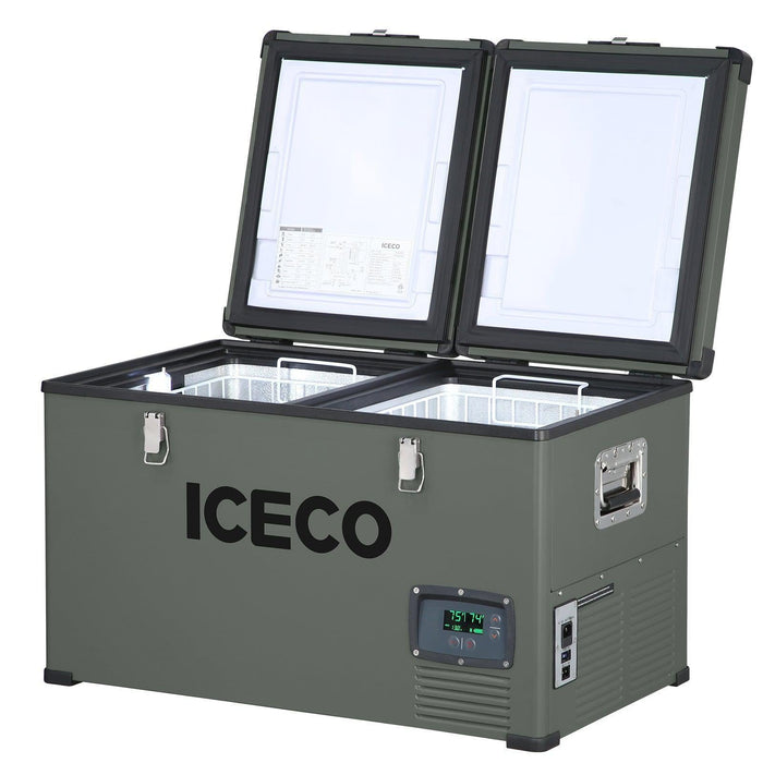 63.4QT VL60 Dual Zone with PB1000 Power Station & Cover | ICECO