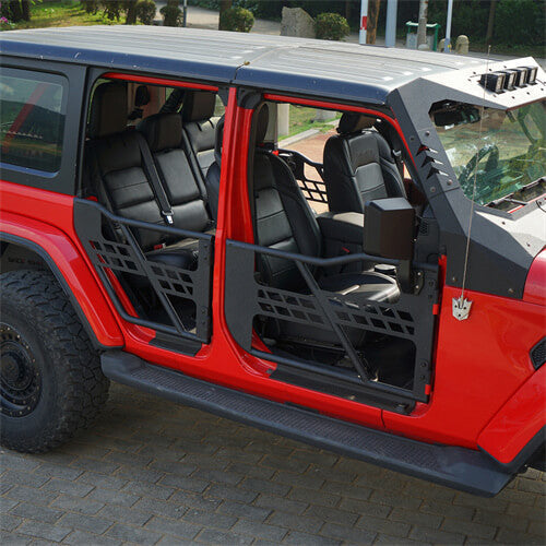 20-25 Jeep Gladiator JT Front & Rear Tubular Doors Guards Crawler - Hooke Road - HE.3009-Z01