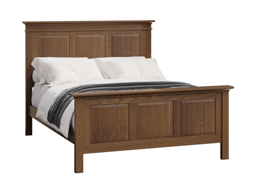 QW Amish Rockwell Bed - 647P-400Q