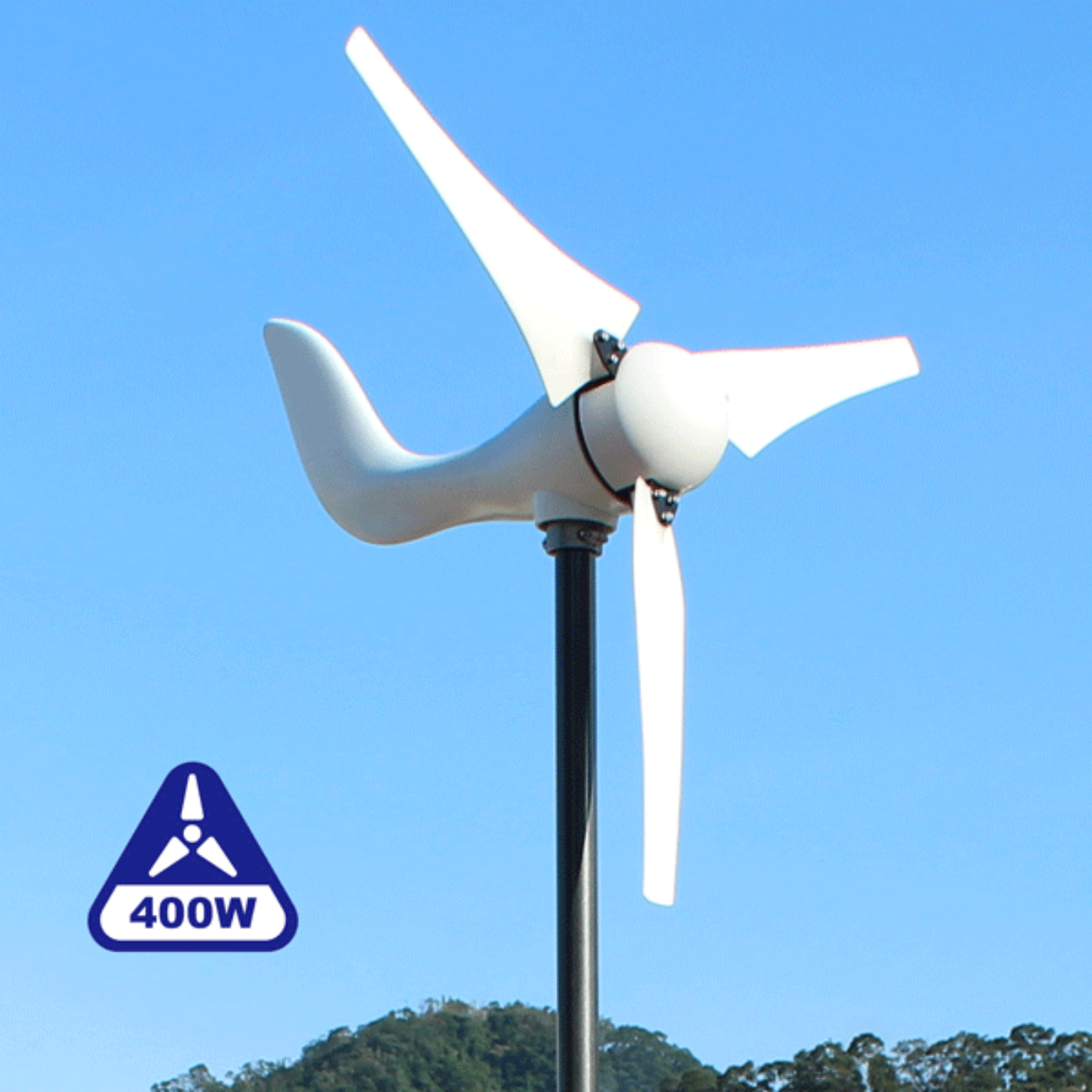 Automaxx Marine 400W Wind Turbine Generator Kit - DB0400ABBBM