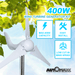 Automaxx Windmill 400W Home & Land Wind Turbine Generator Kit - DB0400ABBB