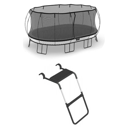 Springfree Trampoline 12' x 19' Trampoline with FlexrStep V2 Ladder Accessory - 401419