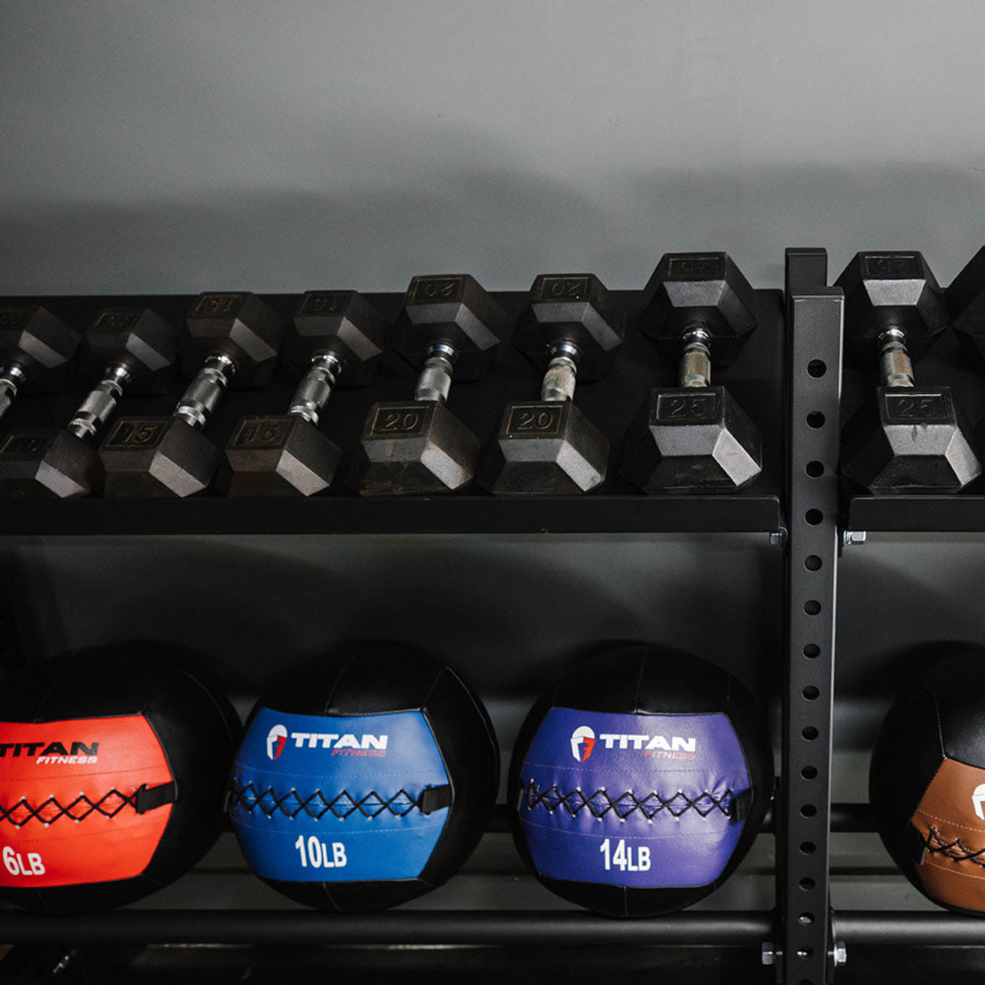 Titan fitness Elite Series Extension Unit Mass Storage System with Adjustable Shelves - 401958