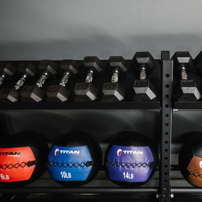 Titan fitness Elite Series Extension Unit Mass Storage System with Adjustable Shelves - 401958