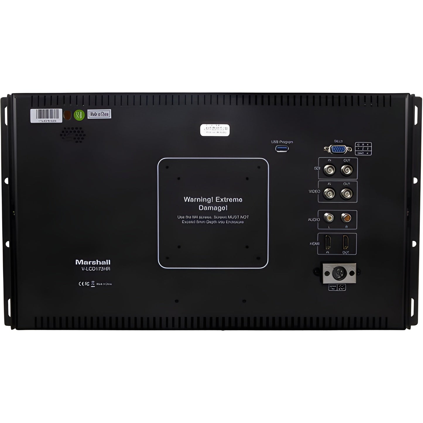Marshall V-LCD173HR Economy Multiple Format HD 17" Rack Mount Monitor - VLCD173HR