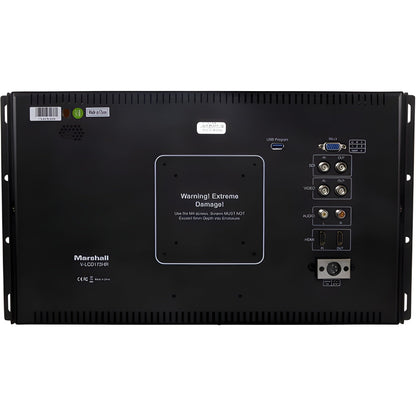 Marshall V-LCD173HR Economy Multiple Format HD 17" Rack Mount Monitor - VLCD173HR