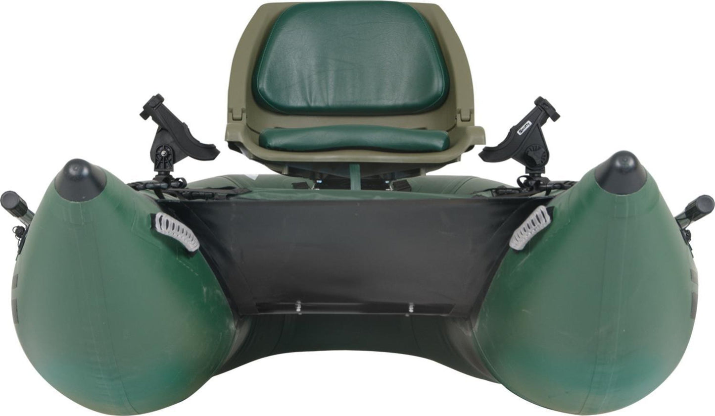 Sea Eagle 285 Inflatable Portable Frameless Fishing Pontoon Boat Pro Package Green New - 285FPBK_P