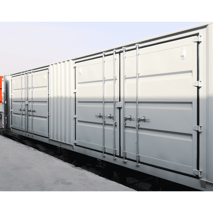 Chery Industrial 40ft High Cube Two Multi Doors Container with Logo