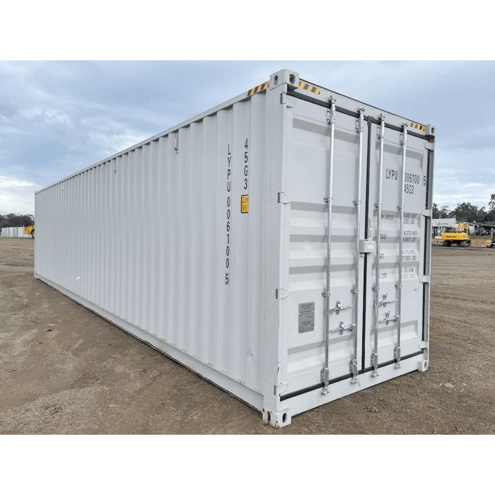 Chery Industrial 40ft High Cube Two Multi Doors Container with Logo