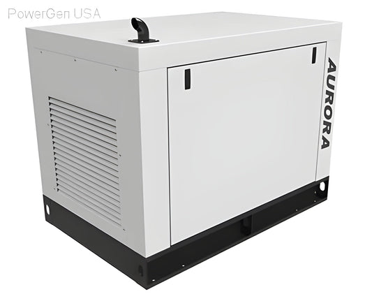Aurora 40 kW Diesel Generator - Hatz/ No Canopy Enclosure - PowerGen USA - AGi40H-O-1