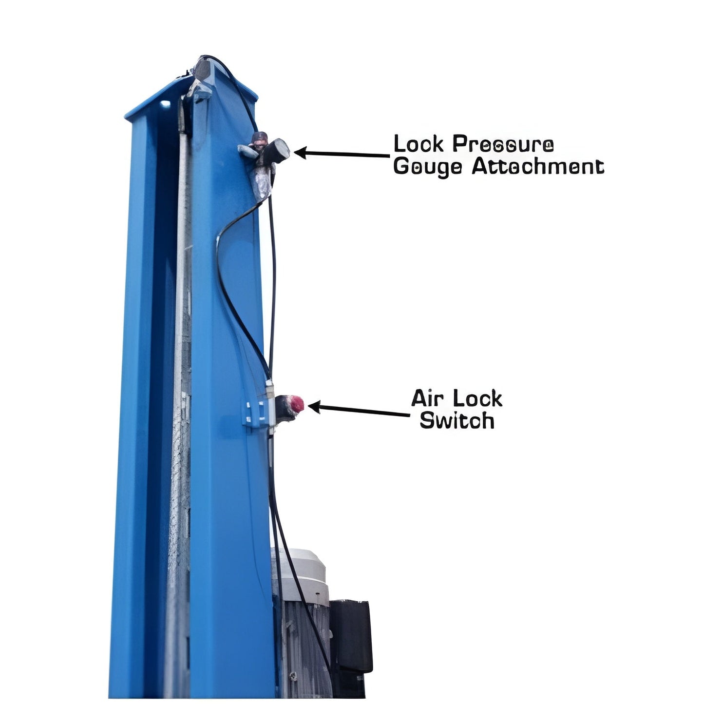 Atlas 414 14,000 LB 4-Post Lift + RJ8 Jacks Combo - ATEATTD-414-COMBO-FPD