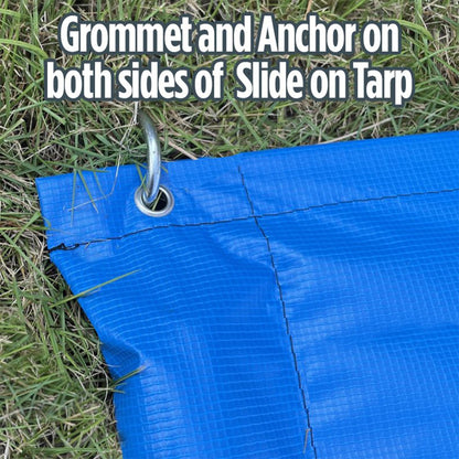 XDP Recreation Fun Always Outdoor Playground with Water Slide & Super Disc Swing - 412469