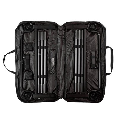 Disc-O-Bed Single Cot, Portable Sleep Solution for Tents, Cabins, Black, 2XL - 413491