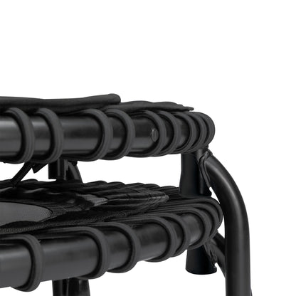 Disc-O-Bed JumpSport 550 Workout Rebounder for Adults, 44" | PRO CE | Mini Exercise Fitness Trampoline Jumper with Cables | Black - 414166