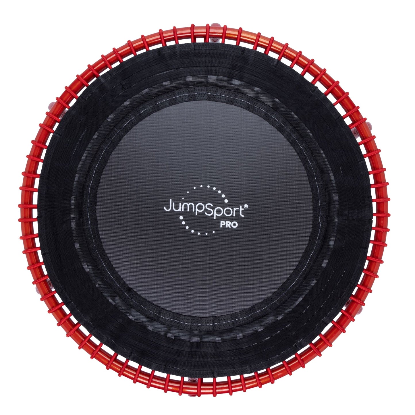 Disc-O-Bed JumpSport 350 PRO Fitness Trampoline, Cardio Workout Equipment, 39 Inch, Ignite - 415469