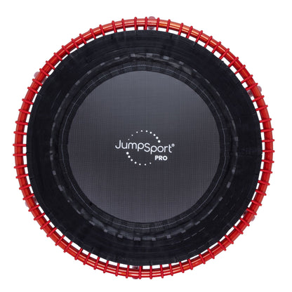 Disc-O-Bed JumpSport 350 PRO Fitness Trampoline, Cardio Workout Equipment, 39 Inch, Ignite - 415469