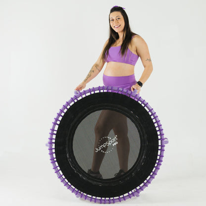 Disc-O-BedJumpSport 350 PRO Fitness Trampoline, Cardio Workout Equipment, 39 Inch, Inspire - 415470