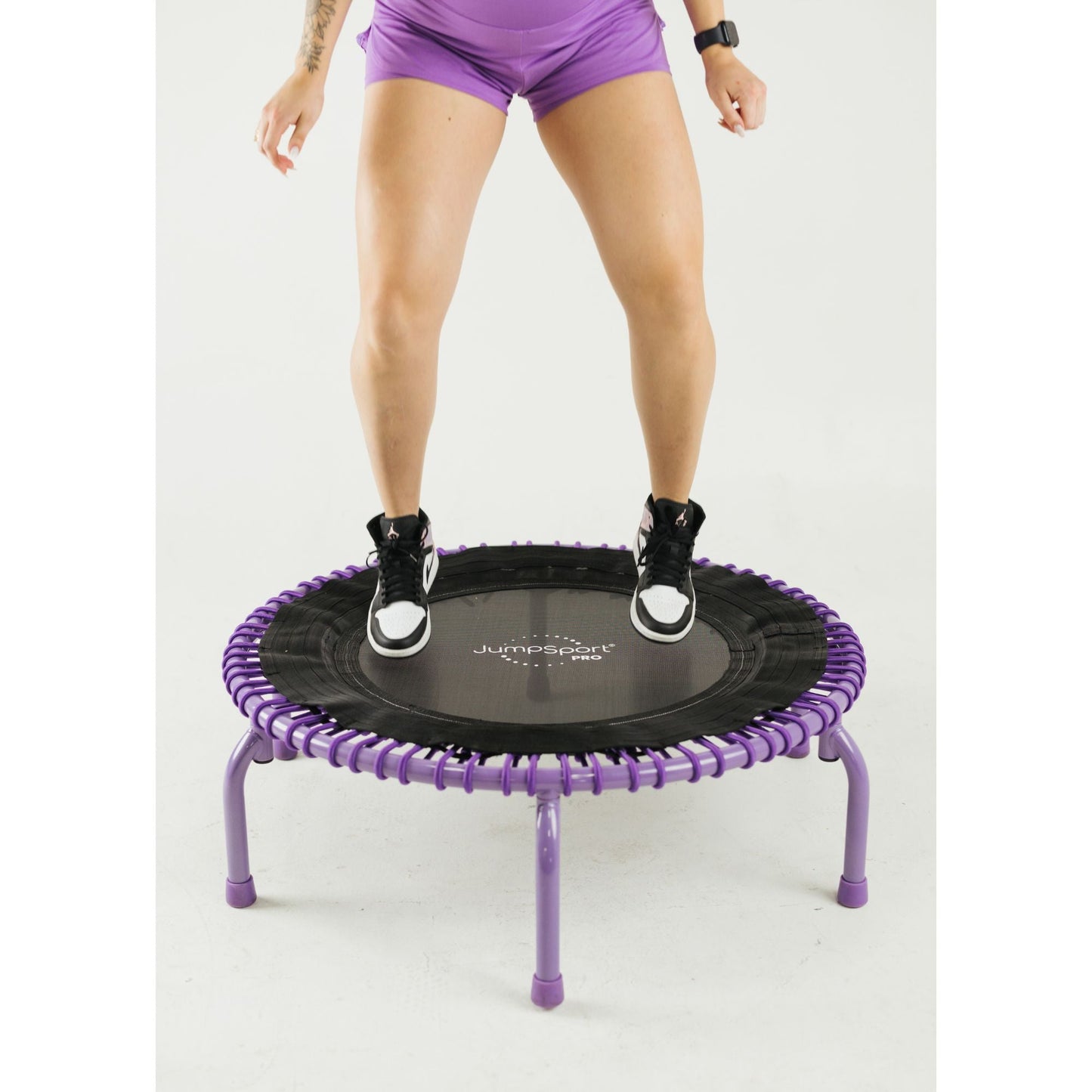Disc-O-BedJumpSport 350 PRO Fitness Trampoline, Cardio Workout Equipment, 39 Inch, Inspire - 415470