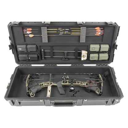 SKB Hard Large Plush Storage Case Archery Bow Parallel Limb iSeries REV2, Black - 417055
