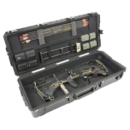 SKB Hard Large Plush Storage Case Archery Bow Parallel Limb iSeries REV2, Black - 417055