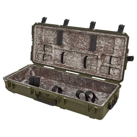 SKB Hard Large Plush Storage Case Archery Bow Parallel Limb iSeries REV2, Green - 417056