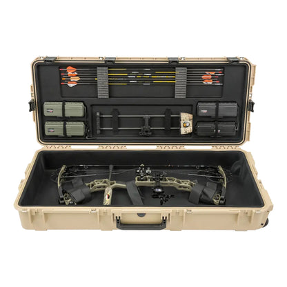 SKB Hard Large Plush Storage Case Archery Bow Parallel Limb iSeries REV2, Tan - 417057
