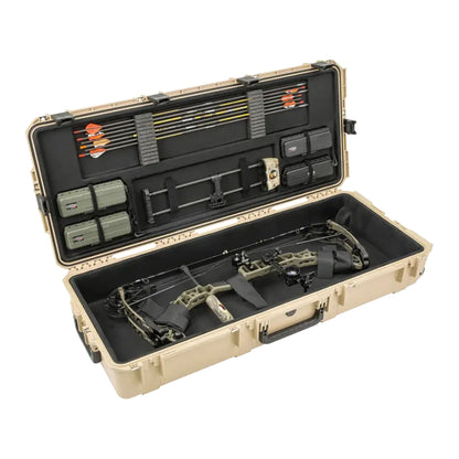 SKB Hard Large Plush Storage Case Archery Bow Parallel Limb iSeries REV2, Tan - 417057
