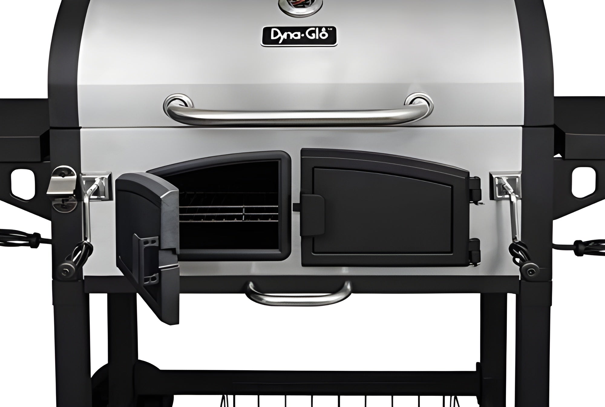 Dyna-Glo DGN576SNC-D X-Large Premium Dual Chamber Charcoal Grill - B00BQ59VTE