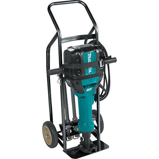 Makita (HM1812X3) 70lbs. Advanced AVT Breaker Hammer with 1-1/8 In. Hex, 4pc Steel, premium Cart - HM1812X3