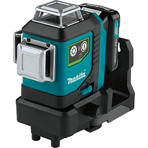 Makita 12V Max CXT Lithium‑Ion Cordless Self‑Leveling 360° 3‑Plane Green Laser Kit - SK700GDNAJ