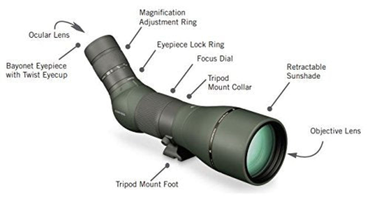Vortex Razor HD 22-48x65wa Spotting Scope AN - RS-65A