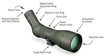 Vortex Razor HD 22-48x65wa Spotting Scope AN - RS-65A