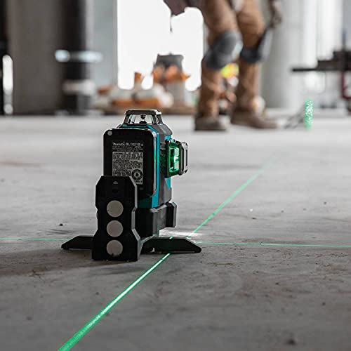 Makita 12V Max CXT Lithium‑Ion Cordless Self‑Leveling 360° 3‑Plane Green Laser Kit - SK700GDNAJ