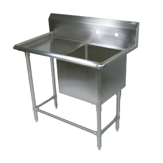 John Boos 41PB204-1D30L 1-Compartment Pro Bowl Sink - JB41PB2041D30L