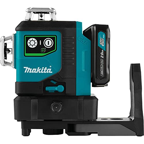 Makita 12V Max CXT Lithium‑Ion Cordless Self‑Leveling 360° 3‑Plane Green Laser Kit - SK700GDNAJ