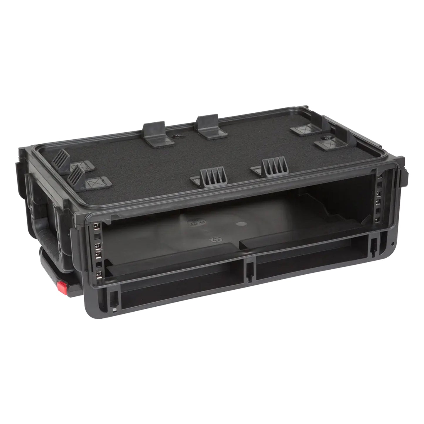 SKB 2U Studio Flyer Carry-on Rack Case with Laptop Surface, Waterproof, Black - 420622