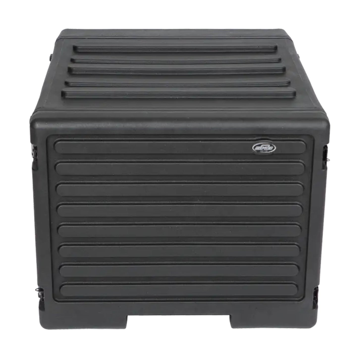 SKB 8U rSeries Rolling Rack with Integrated Back Wheels and 1-Touch Pull Handle - 420635