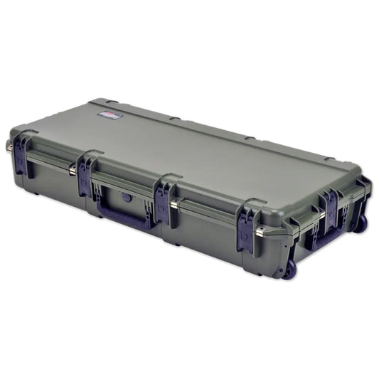 SKB Cases Waterproof Double Bow/Short Rifle Case Durable Protection, Olive Green - 420639