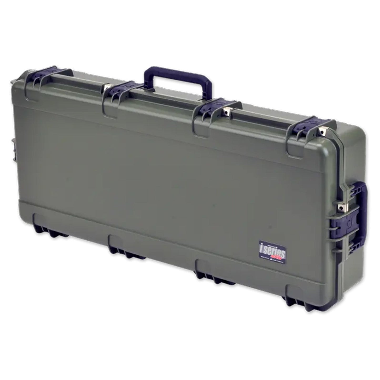 SKB Cases Waterproof Double Bow/Short Rifle Case Durable Protection, Olive Green - 420639