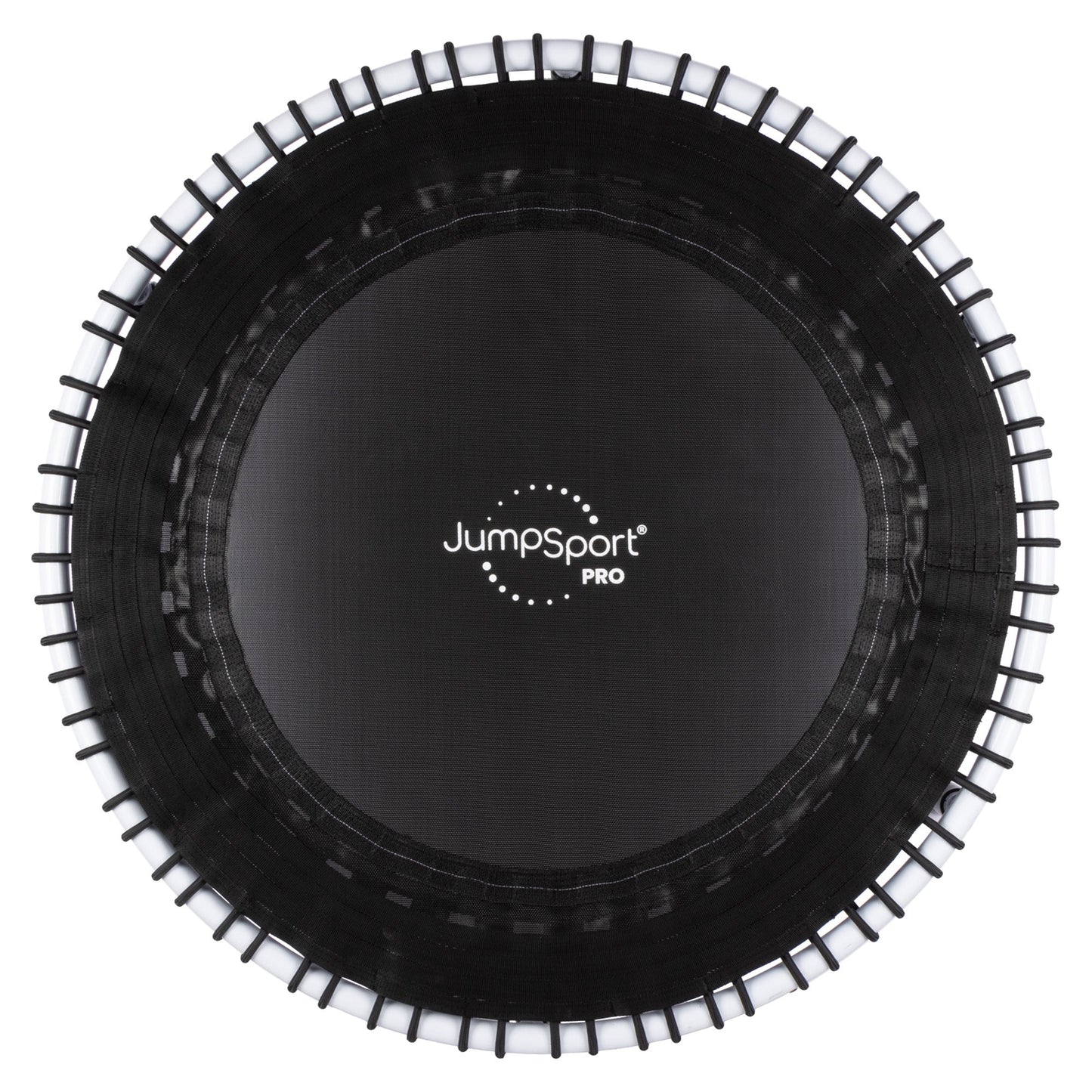Disc-O-Bed JumpSport 44 Inch PRO Workout Rebounder for Adults 44" Fitness Trampoline, Black - 420675