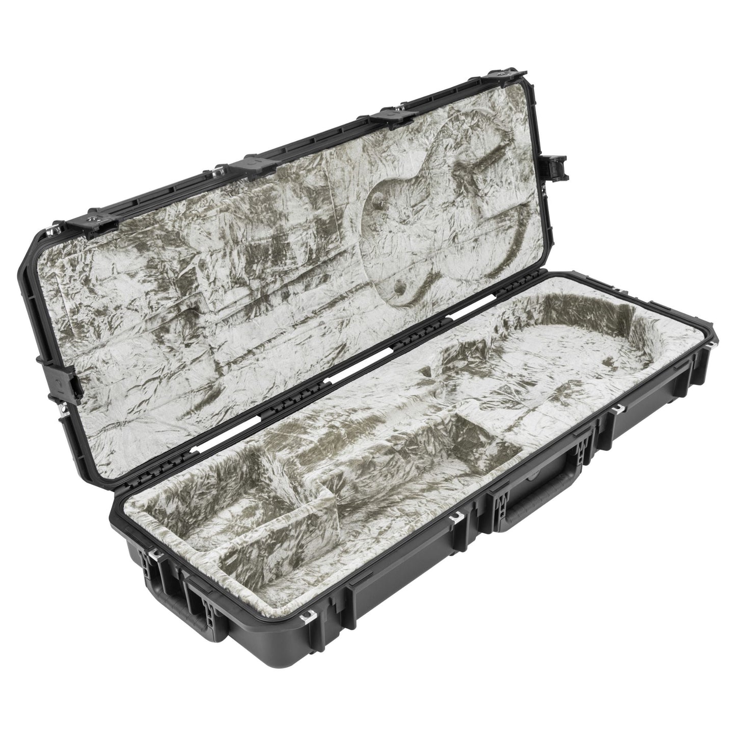 SKB iSeries Les Paul Guitar Hard Case with Plush Interior, TSA Latches & Wheels - 420922