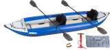 Sea Eagle 420X Explorer Inflatable Kayak Pro Package Blue Gray New - 420XK_P