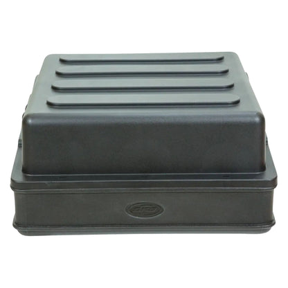 SKB Roto Rack/Mixer Top Console, 10U Slanted Rackmount with, Hard Lid and Door - 421585