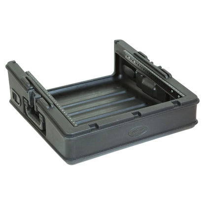 SKB Roto Rack/Mixer Top Console, 10U Slanted Rackmount with, Hard Lid and Door - 421585