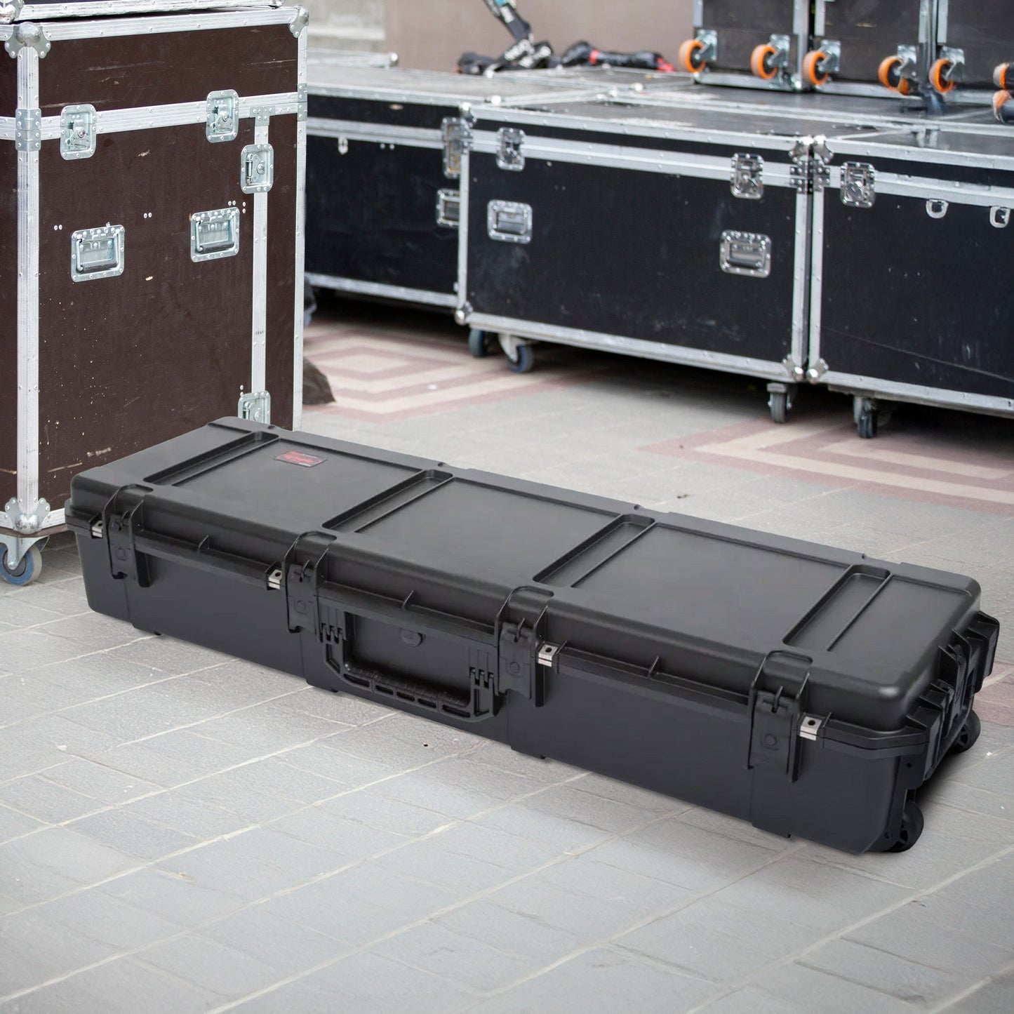 SKB iSeries 5616-9 Waterproof Utility Hard Case with Layered Foam and Wheels - 421591